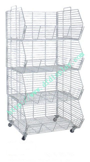 lating 4 Layers basket Shelf